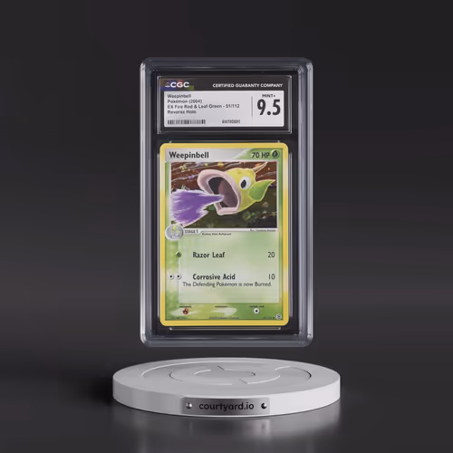 2004 EX Fire Red & Leaf Green #51/112 Weepinbell - Reverse Holo (CGC 9.5 MINT+)