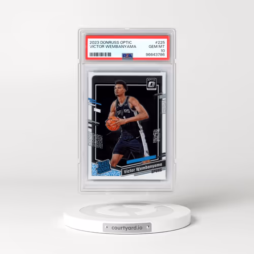 2023 Panini Donruss Optic #225 Victor Wembanyama (PSA 10 GEM MINT)