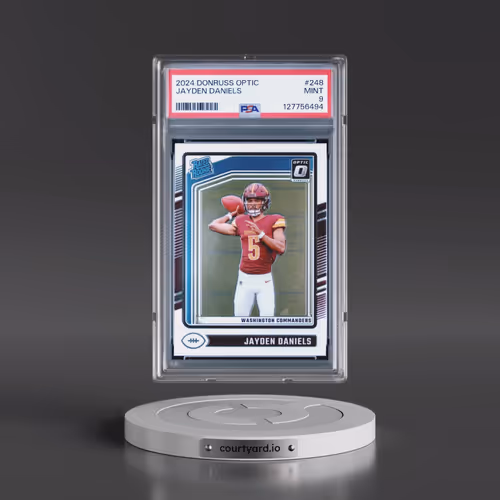 2024 Panini Donruss Optic #248 Jayden Daniels (PSA 9 MINT)