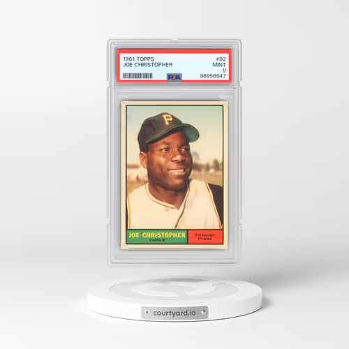 1961 Topps #82 Joe Christopher (PSA 9 MINT)