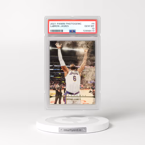 2021 Panini Photogenic #4 LeBron James (PSA 10 GEM MINT)
