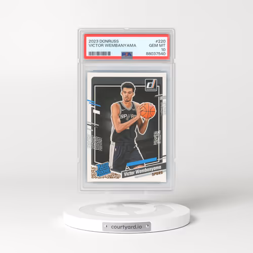 2023 Panini Donruss #220 Victor Wembanyama (PSA 10 GEM MINT)