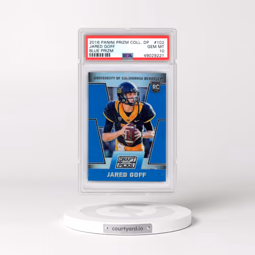 2016 Panini Prizm Collegiate Draft Picks #102 Jared Goff - Blue Prizm (PSA 10 GEM MINT)