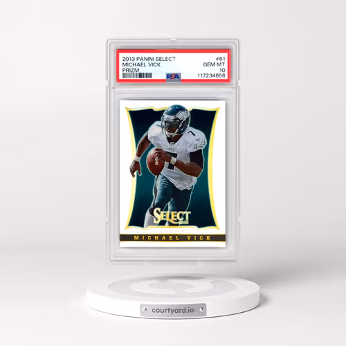 2013 Panini Select #61 Michael Vick - Prizm (PSA 10 GEM MINT)