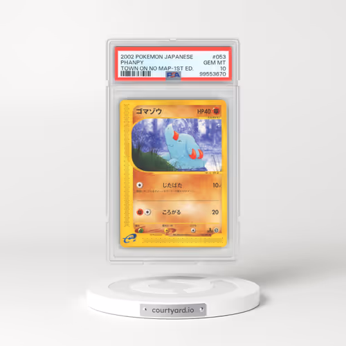 2002 Pokémon the Town on No Map #053 Phanpy - 1st Edition (PSA 10 GEM MINT)