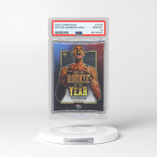 2023 Topps Now #VW6 Victor Wembanyama (PSA 10 GEM MINT)