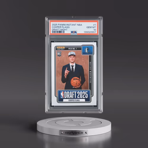 2025 Panini Instant NBA Draft Night #1 Cooper Flagg (PSA 10 GEM MINT)