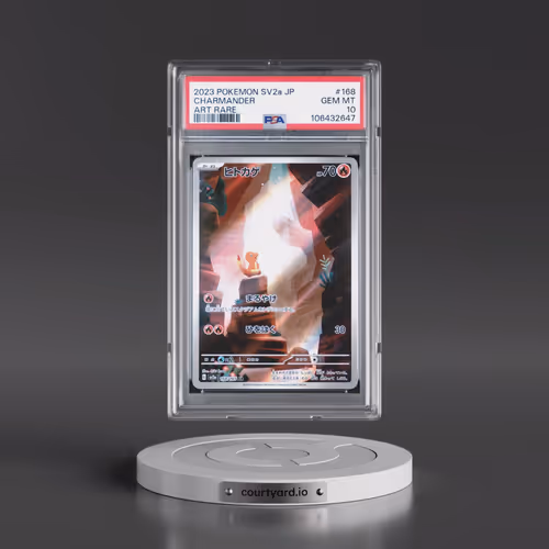 2023 Pokémon Sv2a-Pokemon 151 #168 Charmander - Art Rare (PSA 10 GEM MINT)