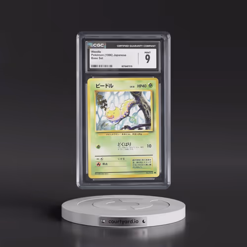 1996 Base Set Weedle (CGC 9 MINT)