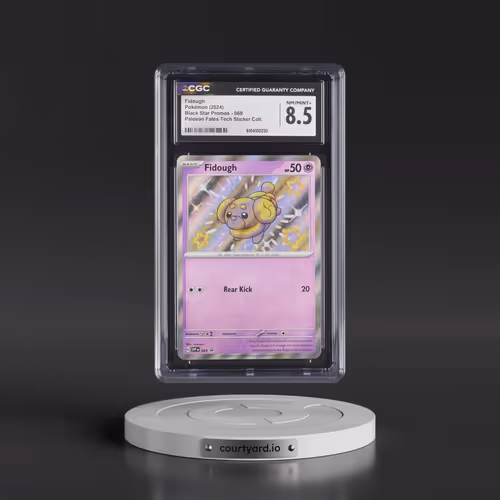 2023 Black Star Promos - Scarlet & Violet SVP EN #069 Fidough - Paldean Fates Tech Sticker (CGC 8.5