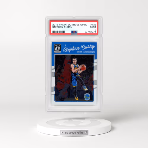 2016 Panini Donruss Optic #135 Stephen Curry (PSA 9 MINT)