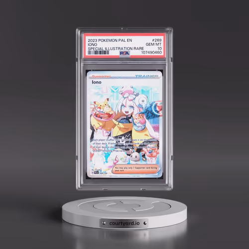 2023 Pokémon Pal EN-Paldea Evolved #269 Iono - Special Illustration Rare (PSA 10 GEM MINT)