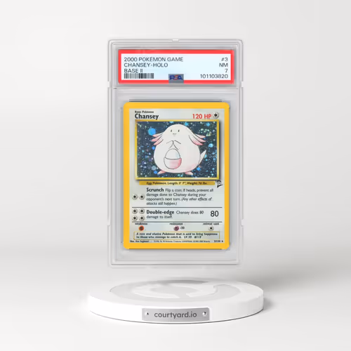 2000 Pokémon Game Base II #3 Chansey - Holo (PSA 7 NM)