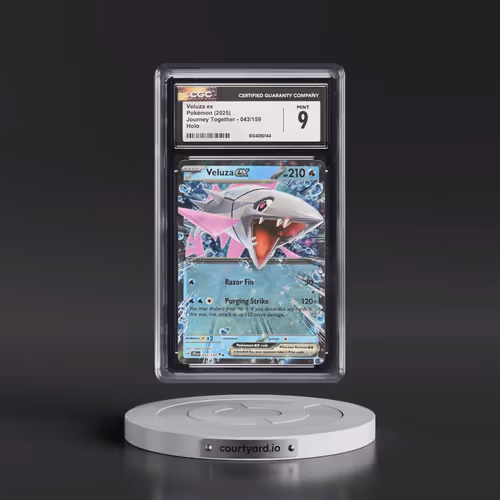2025 Journey Together - JTG EN #043/159 Veluza ex - Holo (CGC 9 MINT)