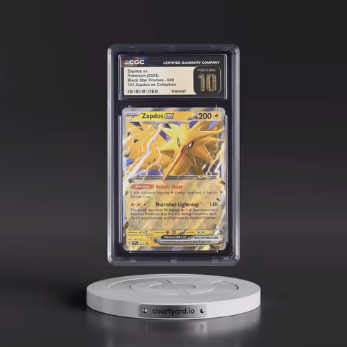 2023 Black Star Promos - Scarlet & Violet SVP EN #049 Zapdos ex - 151 ex Box-Zapdos ex Holo (CGC 10