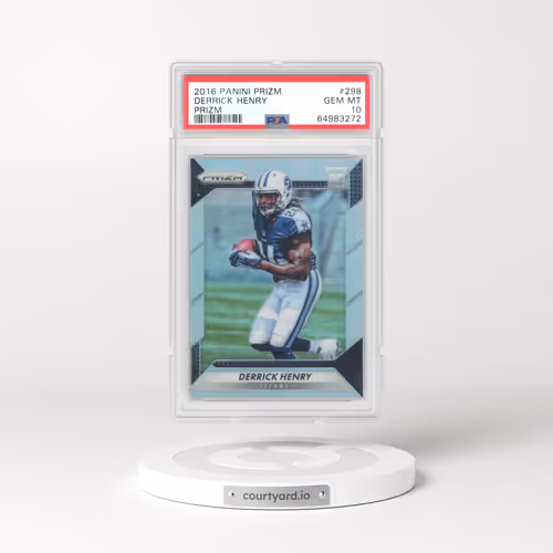 2016 Panini Prizm #298 Derrick Henry - Prizm (PSA 10 GEM MINT)