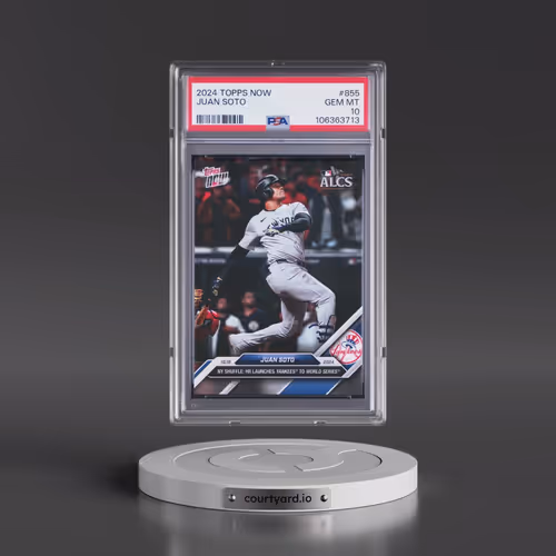 2024 Topps Now #855 Juan Soto (PSA 10 GEM MINT)