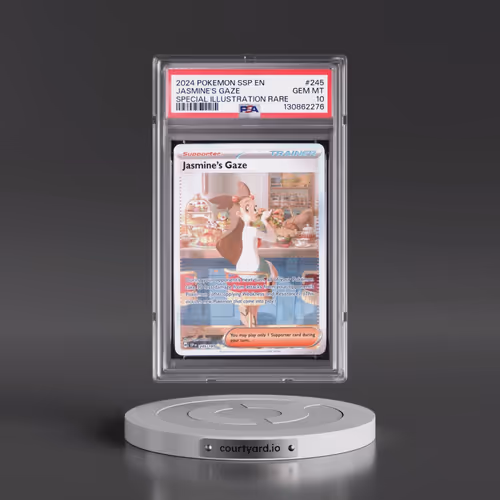 2024 Pokémon Ssp EN-Surging Sparks #245 Jasmine's Gaze - Special Illustration Rare (PSA 10 GEM MINT)
