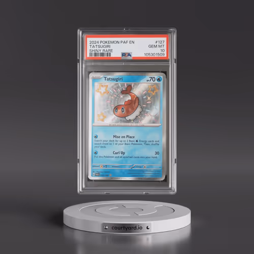 2024 Pokémon Paf EN-Paldean Fates #127 Tatsugiri - Shiny Rare (PSA 10 GEM MINT)