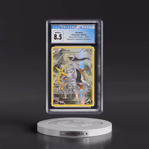 2015 Pokémon XY Black Star Promos #XY83 Arceus (CGC 8.5 NM-MT+)