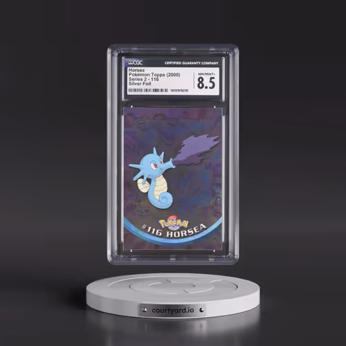 1999 Series 2 (Oval Nintendo Seal) #116 Horsea - Silver Foil (CGC 8.5 NM-MT+)