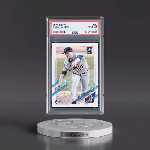 2021 Topps #92 Tarik Skubal (PSA 10 GEM MINT)