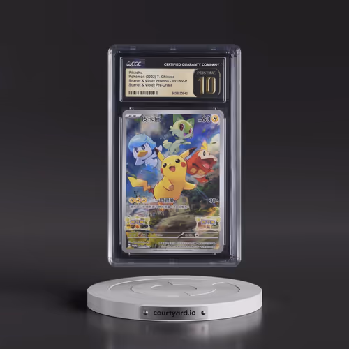 2022 Scarlet & Violet Promos - Traditional #001/SV-P Pikachu - Scarlet & Violet Pre-Order (Holo) (CG