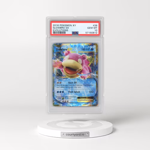 2016 Pokémon XY Evolutions #26 Slowbro EX - Holo (PSA 10 GEM MINT)