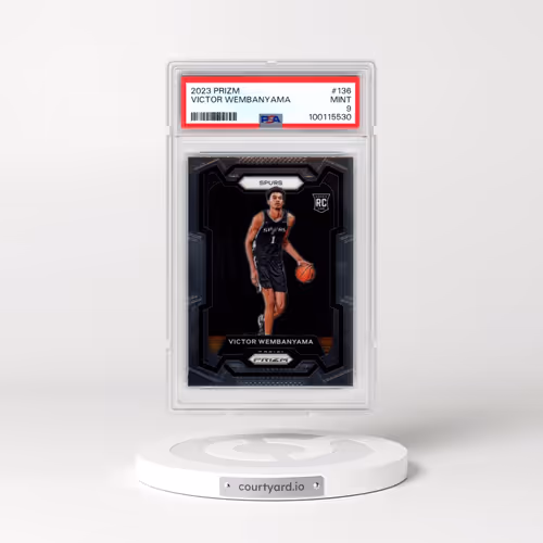 2023 Panini Prizm #136 Victor Wembanyama (PSA 9 MINT)