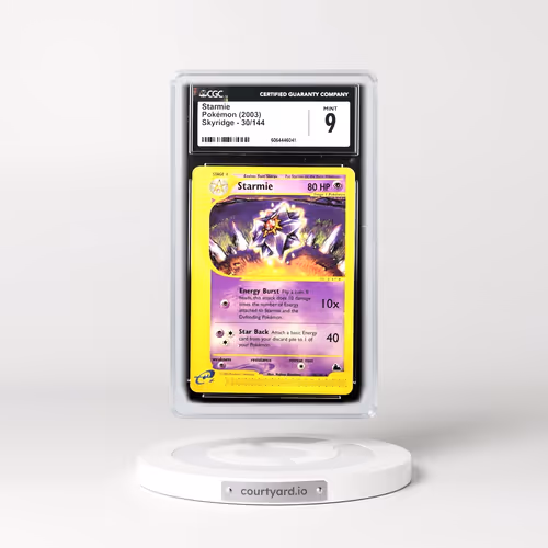 2003 Skyridge #30/144 Starmie (CGC 9 MINT)