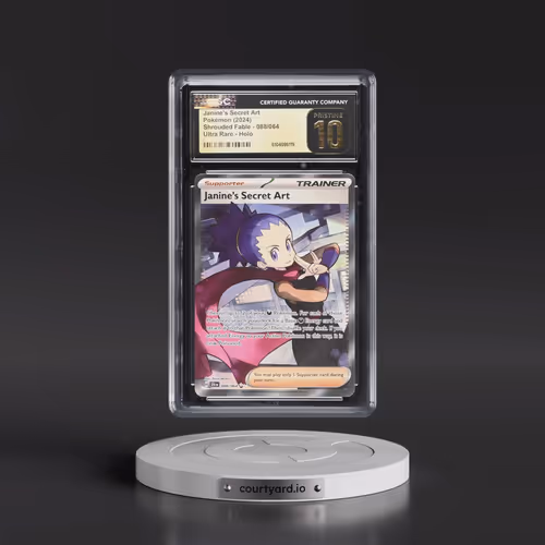 2024 Pokémon Sfa EN-Shrouded Fable #088 Janine's Secret Art - Ultra Rare (CGC 10 PRISTINE)