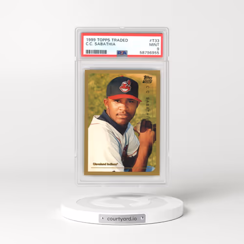 1999 Topps Traded #T33 C.C. Sabathia (PSA 9 MINT)