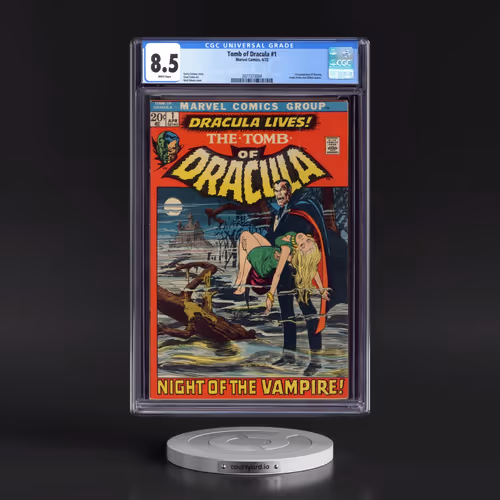 Tomb of Dracula #1 CGC 8.5 White Pages (Marvel Comics, 4/72) - Universal