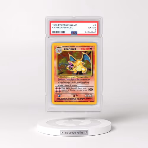 1999 Pokémon Game #4 Charizard - Holo (PSA 6 EX-MT)