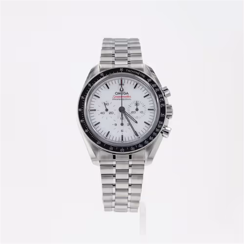 Omega Speedmaster Sapphire Sandwich White Dial