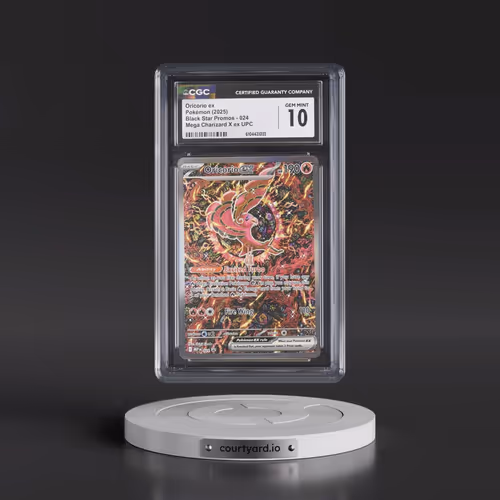 2025 Black Star Promos - Mega Evolution MEP EN #024 Oricorio ex - Mega Charizard X ex Ultra Premium
