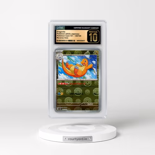2023 Pokémon Card 151 #149/165 Dragonite - Poké Ball Holo (CGC 10 PRISTINE)