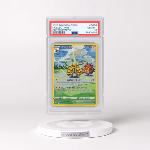 2023 Pokémon Sword and Shield Crown Zenith #GG08 Electivire - Full Art (PSA 10 GEM MINT)