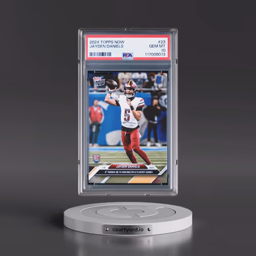 2024 Topps Now #23 Jayden Daniels (PSA 10 GEM MINT)
