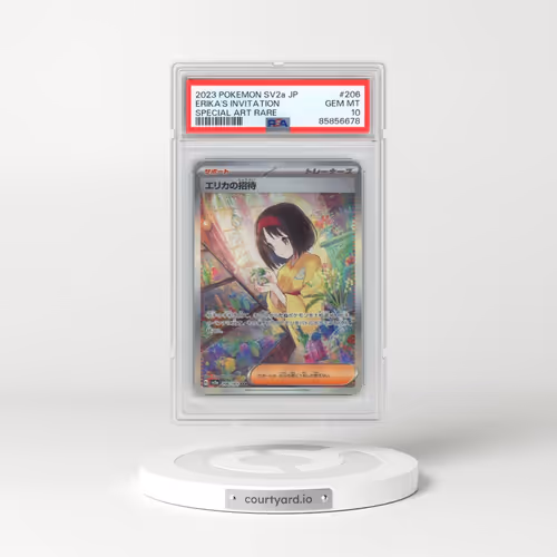 2023 Pokémon Sv2a-Pokemon 151 #206 Erika's Invitation - Special Art Rare (PSA 10 GEM MINT)