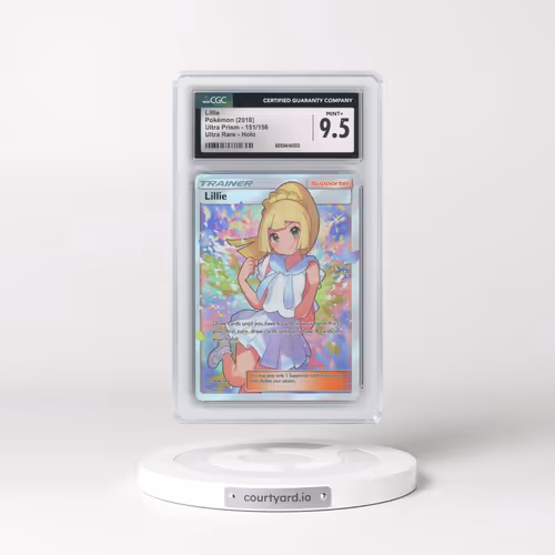 2018 Ultra Prism #151/156 Lillie (CGC 9.5 MINT+)
