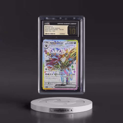 2024 Super Electric Breaker - sv8 #124/106 Hydreigon ex - Super Rare Holo (CGC 10 PRISTINE)