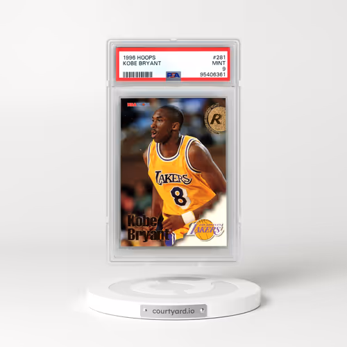 1996 Hoops #281 Kobe Bryant (PSA 9 MINT)