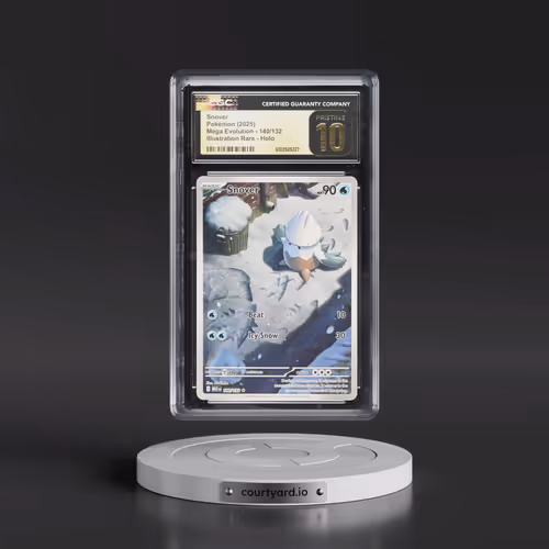 2025 Mega Evolution - MEG EN #140/132 Snover - Illustration Rare Holo (CGC 10 PRISTINE)