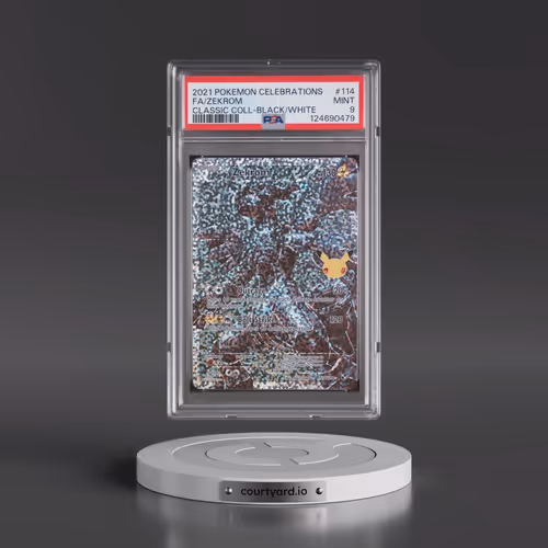 2021 Pokémon Celebrations Classic Collection #114 Zekrom - Full Art (PSA 9 MINT)