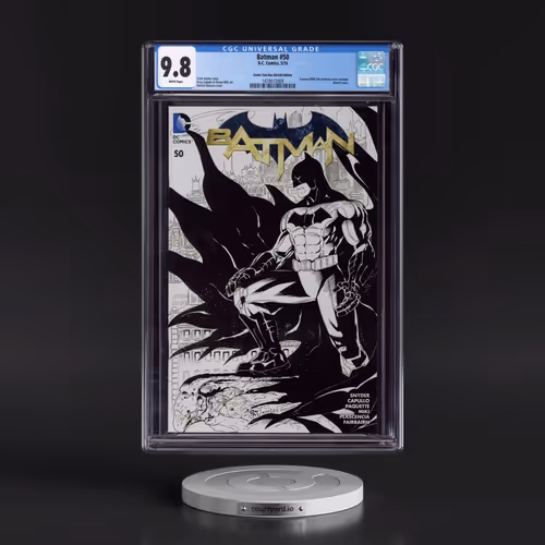 Batman #50 CGC 9.8 White Pages (DC Comics, 5/16) - Universal ComicConBox Sketch Edition