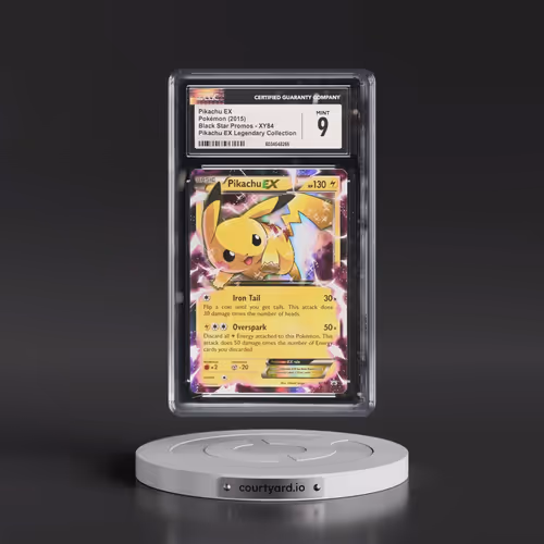 2013 Black Star Promos #XY84 Pikachu EX - Pikachu EX Legendary Collection (Holo) (CGC 9 MINT)