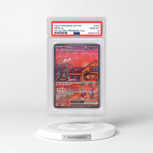 2023 Pokémon Svp EN-SV Black Star Promo #053 Mew EX - Holo 151 Ultra-Premium Collection (PSA 10 GEM MINT)