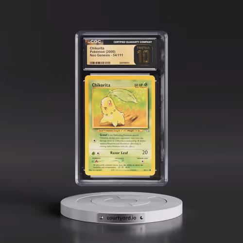 2000 Neo Genesis #54/111 Chikorita (CGC 10 PRISTINE)