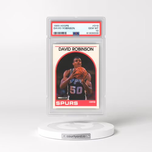 1989 Hoops #310 David Robinson (PSA 10 GEM MINT)